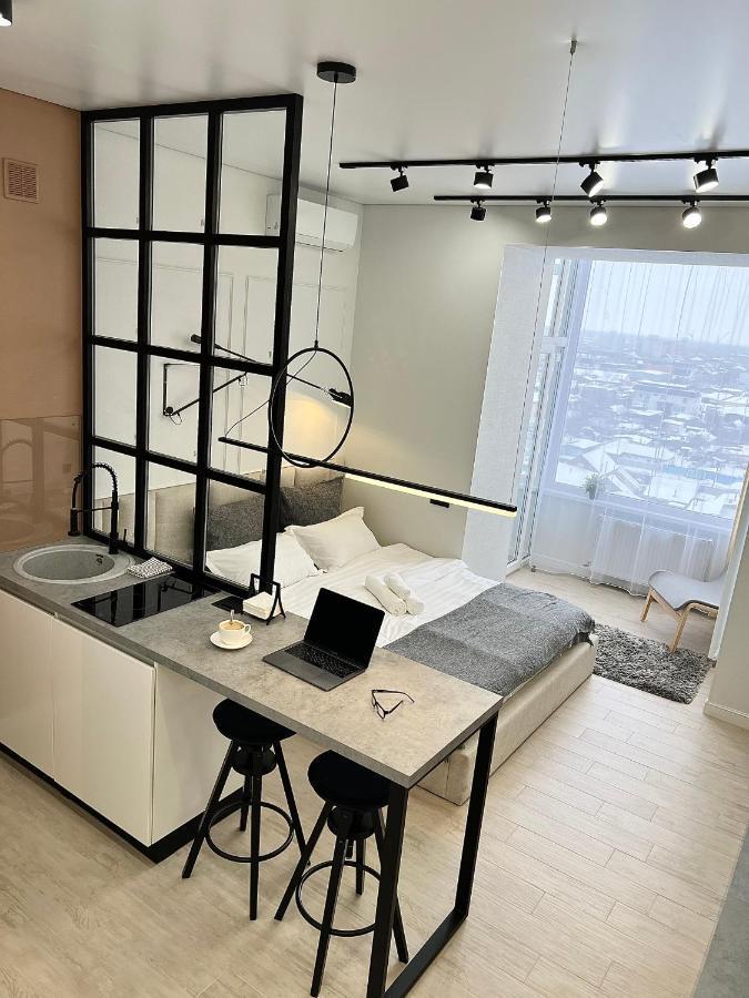 Квартира Smart В Новом Доме Pavlodar Luaran gambar